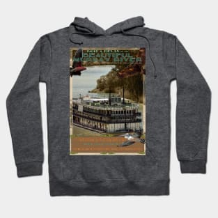 River Murray Retro Travel 02A Hoodie